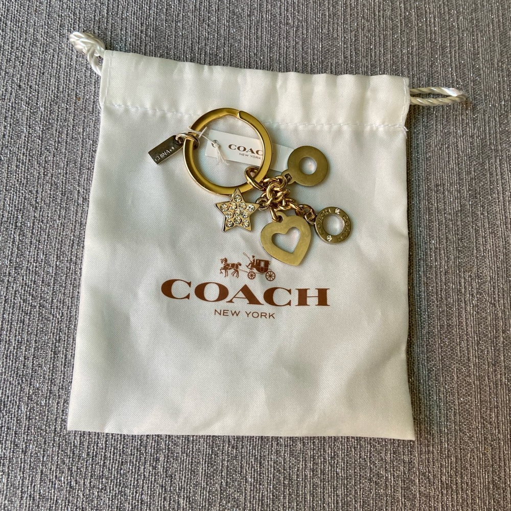 Coach multiple keychain